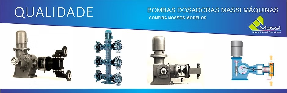 Banner Qualidade - Bombas Dosadoras Massi